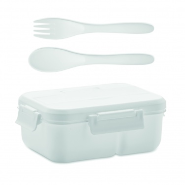 Logotrade promotional merchandise picture of: Lunch box with cutlery in PP