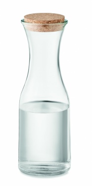 Logo trade promotional products image of: Recycled glass carafe 1L