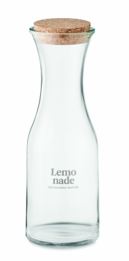 Logo trade promotional products image of: Recycled glass carafe 1L