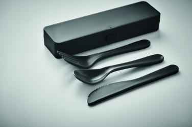 Logotrade promotional items photo of: Cutlery set recycled PP