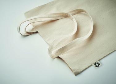 Logotrade promotional gift image of: Recycled cotton shopping bag