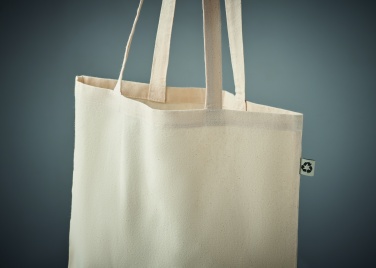 Logotrade corporate gift image of: Recycled cotton shopping bag