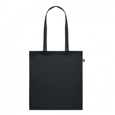 Logo trade corporate gifts image of: Recycled cotton shopping bag