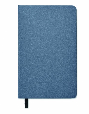Logo trade advertising product photo of: A5 recycled page notebook
