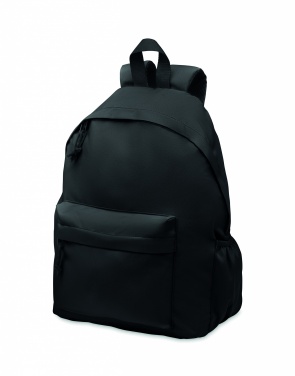 Logo trade promotional product photo of: 600D RPET polyester backpack