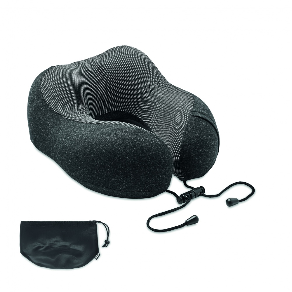 Logo trade promotional gifts image of: Travel Pillow in RPET