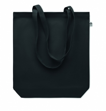 Logo trade promotional giveaways image of: Canvas shopping bag 270 gr/m²