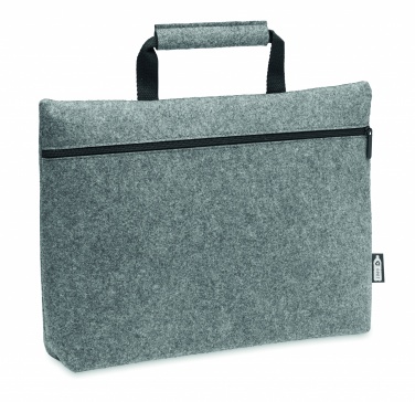 Logotrade advertising product picture of: RPET felt zippered laptop bag