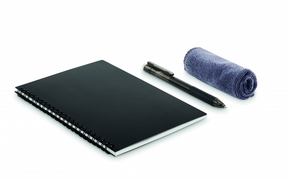 Logo trade business gifts image of: A5 Erasable notebook