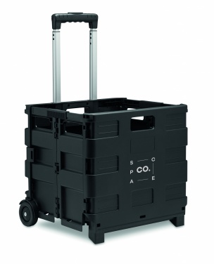 Logo trade promotional merchandise picture of: Foldable shopping trolley