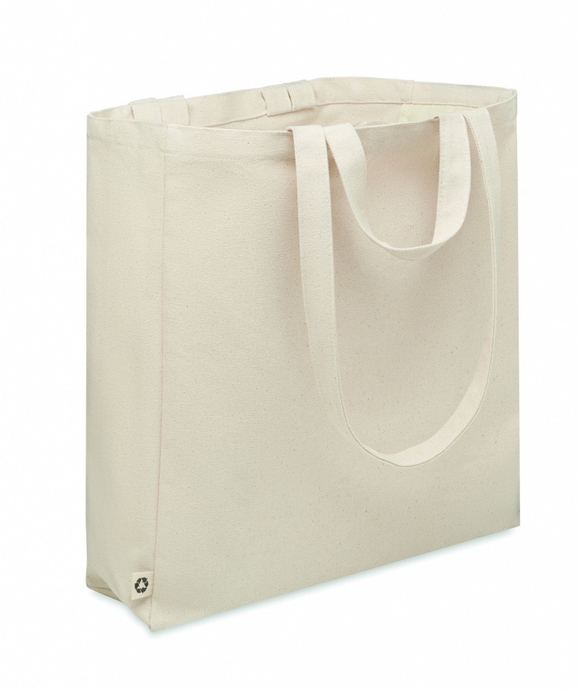 Logotrade promotional giveaway image of: Recycled cotton shopping bag