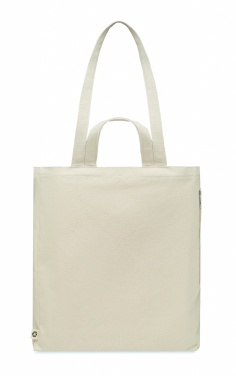 Logotrade corporate gift image of: Recycled cotton shopping bag