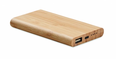 Logotrade promotional gifts photo of: 4000 mAh Bamboo power bank