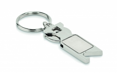 Logo trade promotional giveaways picture of: Euro Token key ring Porvoo