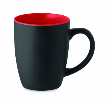 Logo trade advertising products picture of: Two tone ceramic mug 290 ml