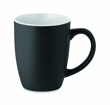 Logo trade promotional gifts picture of: Two tone ceramic mug 290 ml