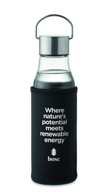 Logo trade promotional products image of: Glass bottle 500 ml