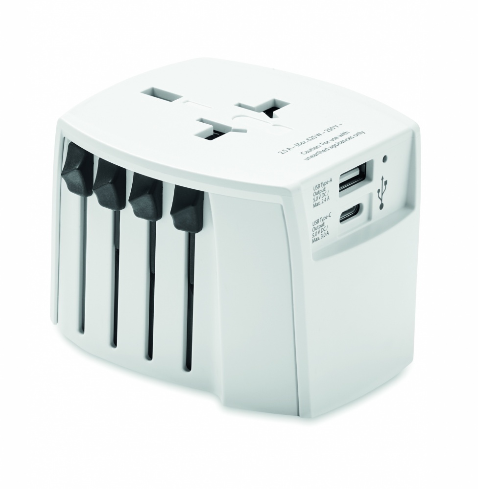 Logotrade advertising product image of: Skross MUV USB A/C adapter