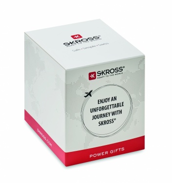 Logo trade promotional gifts picture of: Skross MUV USB A/C adapter