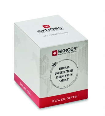 Logo trade promotional products image of: Skross World to Europe USB 12W