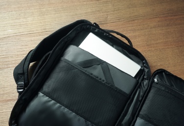 Logo trade corporate gifts picture of: Backpack 600D RPET