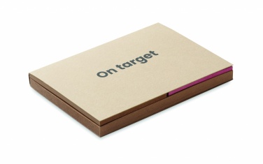 Logo trade corporate gifts picture of: Recycled paper memo set