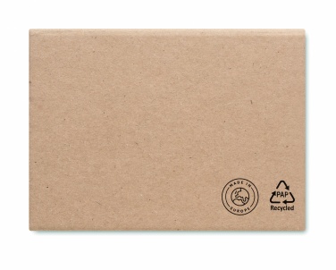 Logo trade business gifts image of: Recycled memo pad set