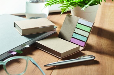 Logo trade corporate gifts picture of: Recycled memo pad set