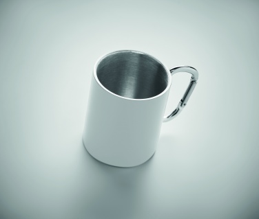 Logo trade corporate gifts picture of: Metal mug and carabiner handle