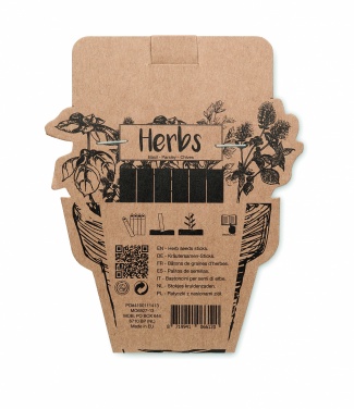Logo trade promotional items picture of: Herb seeds sticks