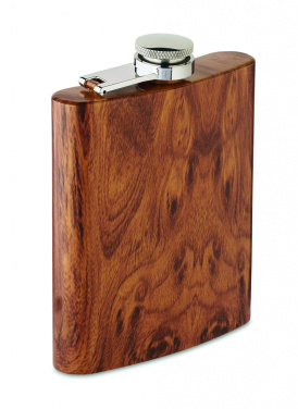 Logo trade promotional item photo of: Slim hip flask 190 ml