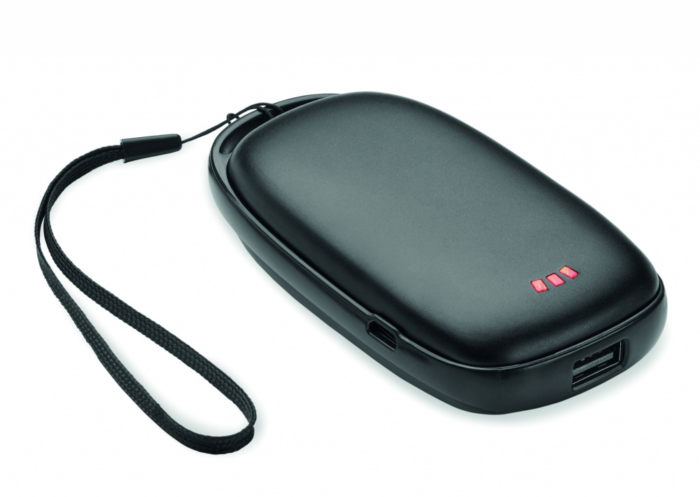 Logo trade business gifts image of: Handwarmer 4000 mAh power bank