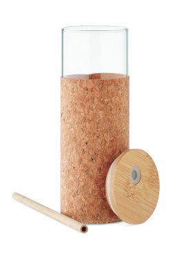 Logotrade promotional giveaway image of: Glass tumbler sleeve 450 ml