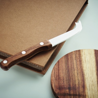 Logo trade promotional items image of: Acacia cheese board set Dresden