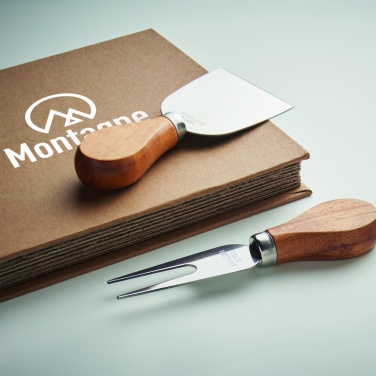 Logotrade promotional product image of: Set of 4 cheese knives