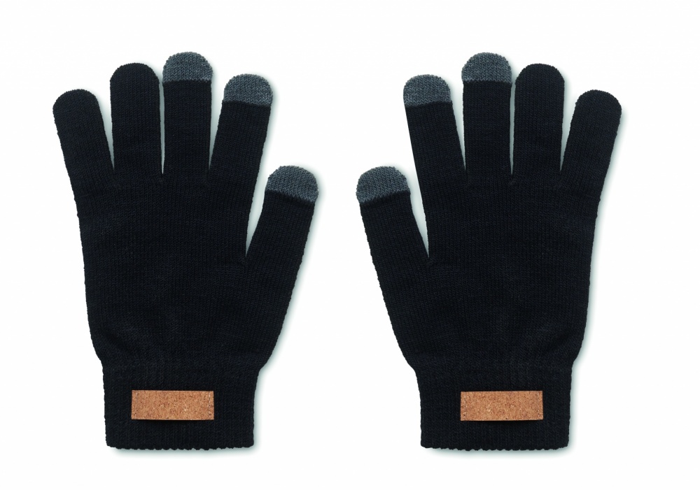 Logo trade promotional products picture of: RPET tactile gloves