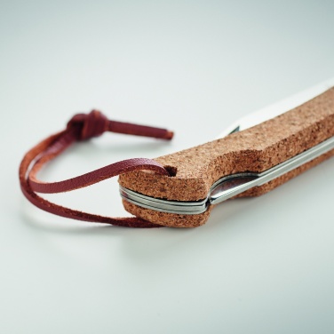Logotrade promotional item image of: Foldable knife with cork