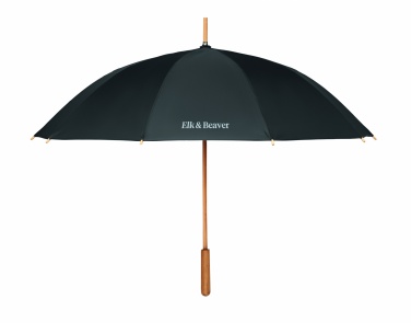 Logotrade promotional gift image of: 23,5 inch RPET/bamboo umbrella