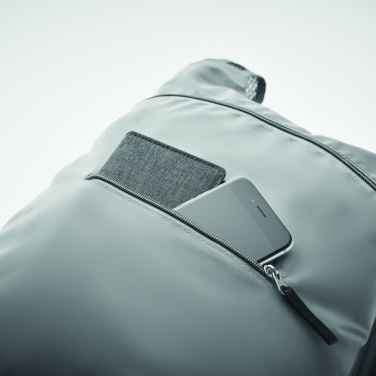 Logo trade corporate gifts image of: Foldable reflective sports bag