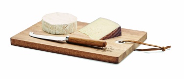 Logo trade corporate gifts picture of: Acacia wood cheese board set Hannover