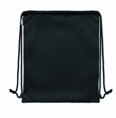 Logotrade business gifts photo of: Large drawstring bag 300D RPET