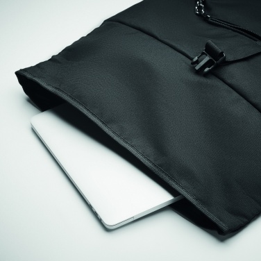 Logotrade promotional product picture of: 600D RPET rolltop backpack