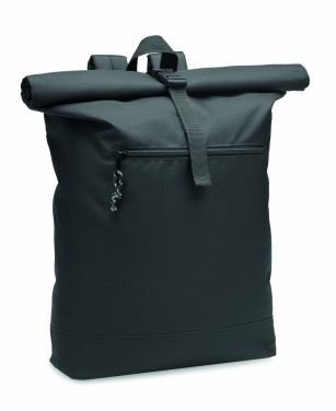 Logotrade promotional merchandise picture of: 600D RPET rolltop backpack