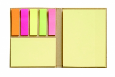 Logo trade promotional items picture of: Sticky note memo pad recycled