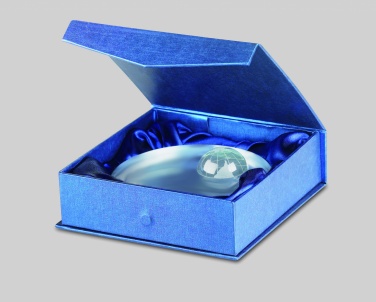 Logo trade promotional item photo of: Globe glass trophy