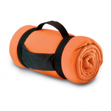 Logo trade promotional gifts image of: Fleece blanket