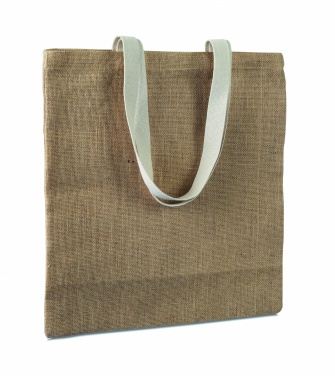 Logo trade promotional product photo of: Jute shopping bag