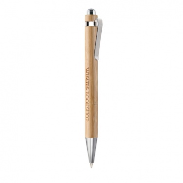 Logotrade promotional product picture of: Bamboo automatic ball pen