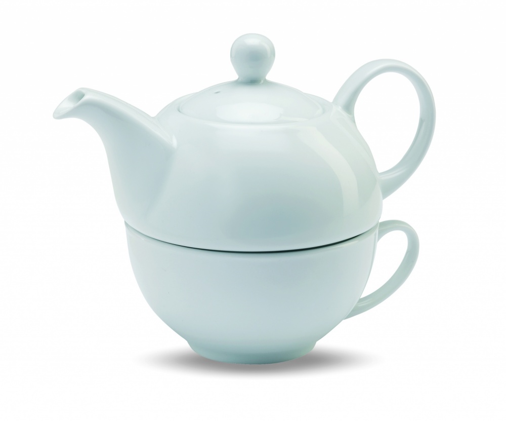 Logo trade promotional gift photo of: Teapot and cup set 400 ml