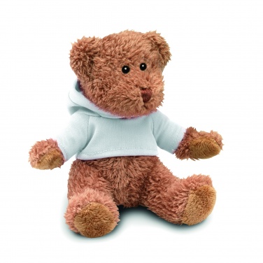 Logo trade business gifts image of: Teddy bear plus with hoodie